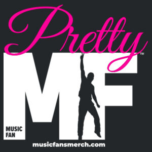 Pretty MF - Women's Perfect Tri ® Fleece V Neck Sweatshirt Design