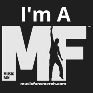 I'm A MF - Unisex Organic French Terry Pullover Hoodie Design