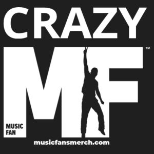 Crazy MF - Unisex Organic French Terry Pullover Hoodie Design