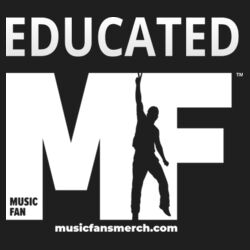 Educated MF - Youth Tri Blend Tee Design