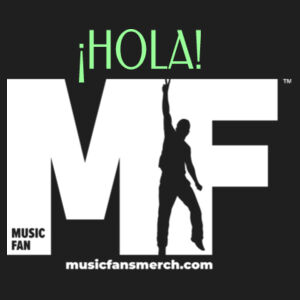 ¡HOLA! ¡ADIOS! MF - Unisex Organic French Terry Pullover Hoodie Design